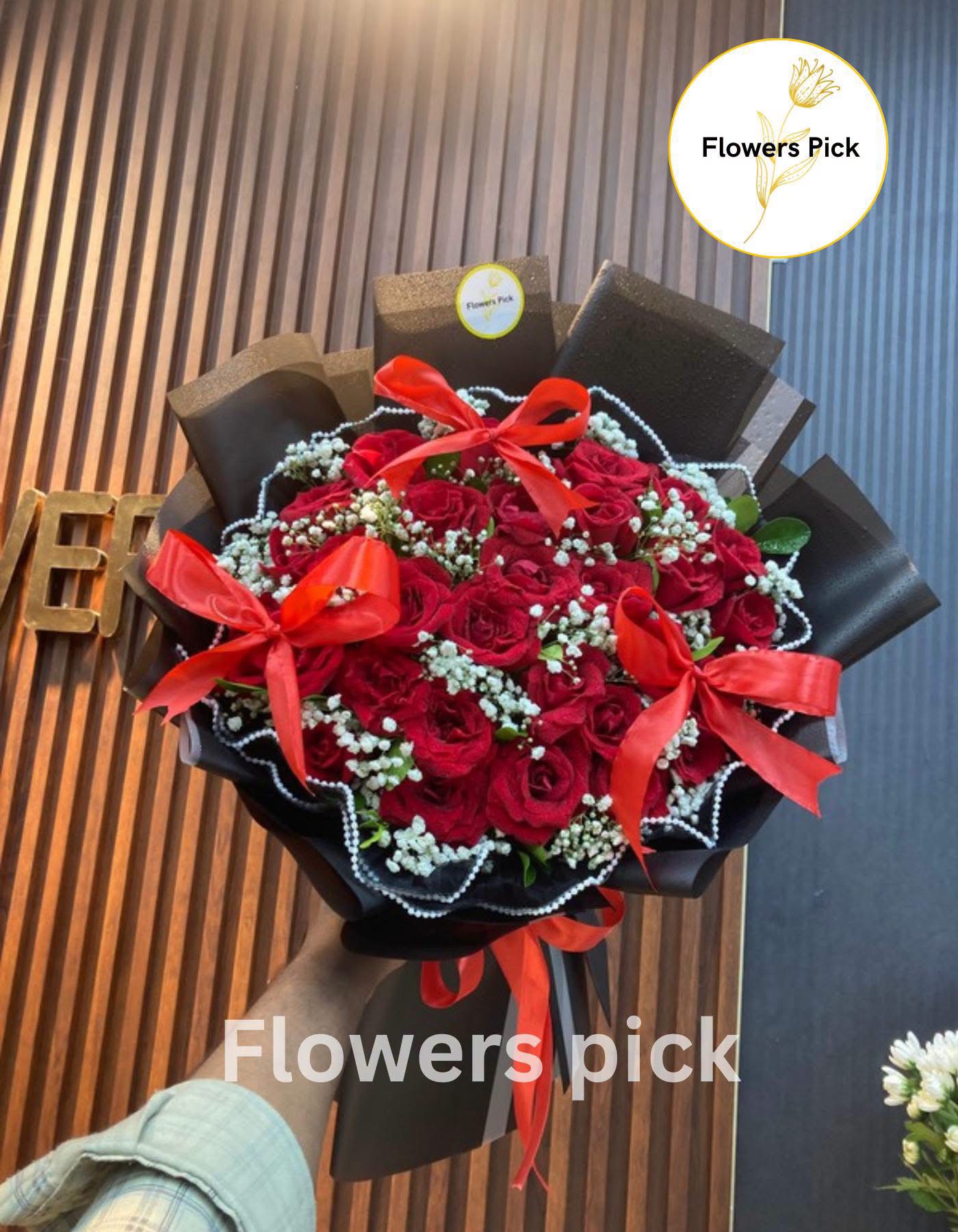 Premium Red Rose Bouquet❤️