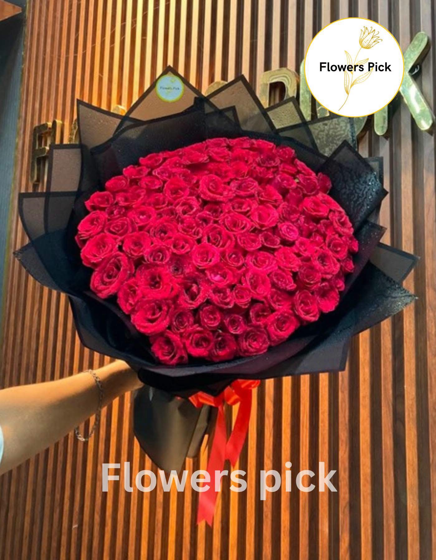 Premium Red Rose Bouquet❤️